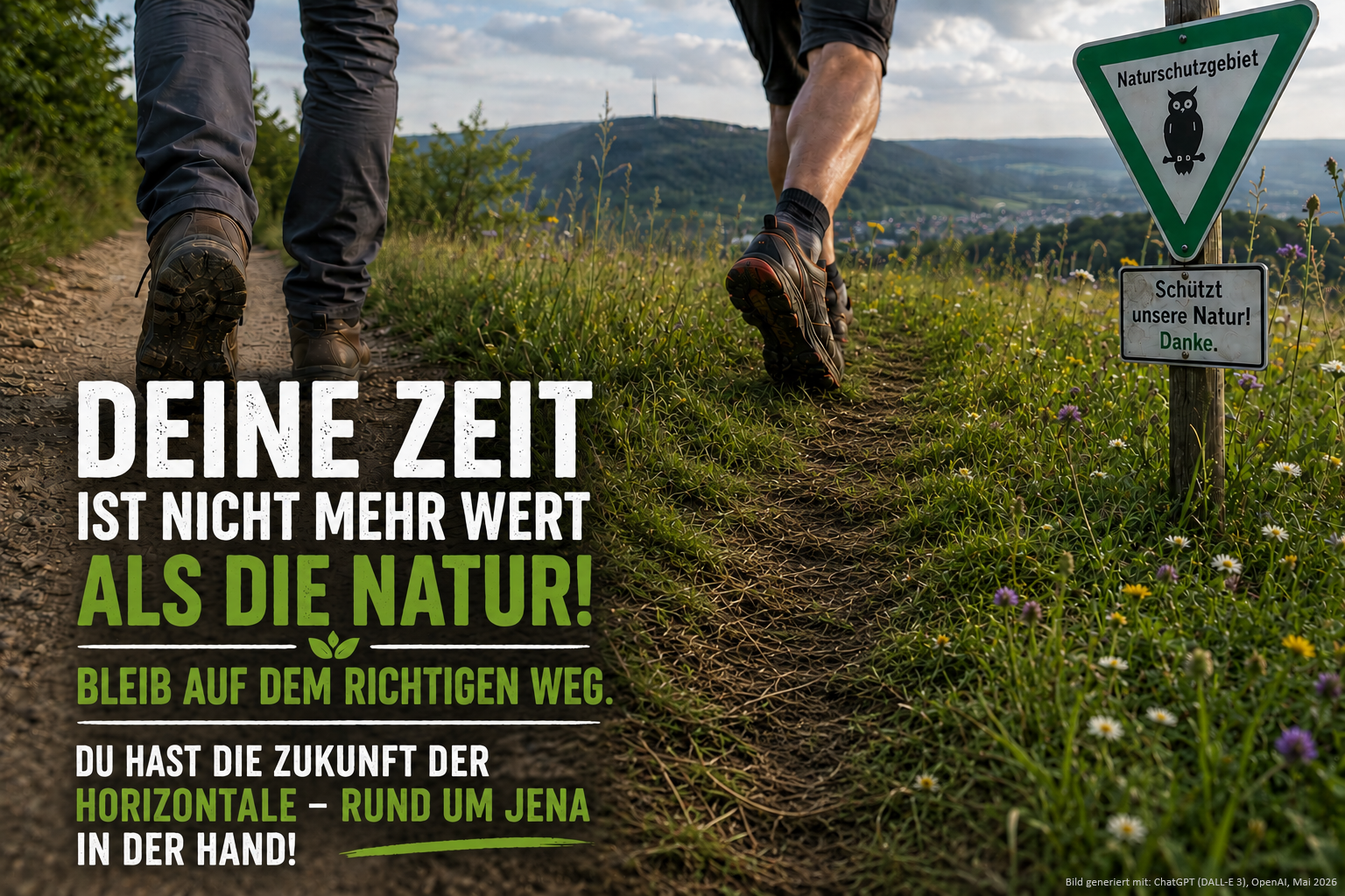 Bleib auf dem richtigen Weg!